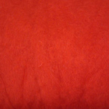 Bewitching Fibers Needle Felting Carded Wool - 1 ounce - Scarlet