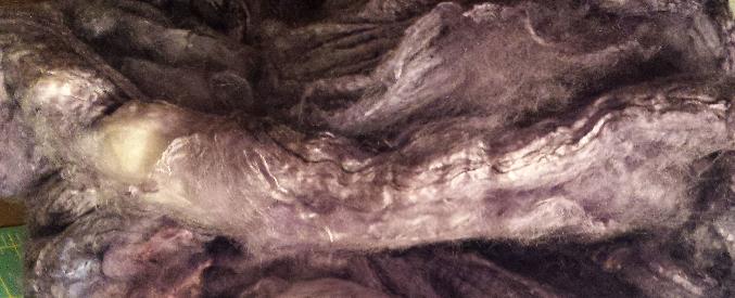 Bewitching Fibers Matawa - Hand-Painted Mulberr...