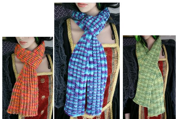 Ivy Brambles Four Easy Reversible Knit Scarves Pattern Ivy Brambles Four Easy Reversible Knit Scarves Pattern