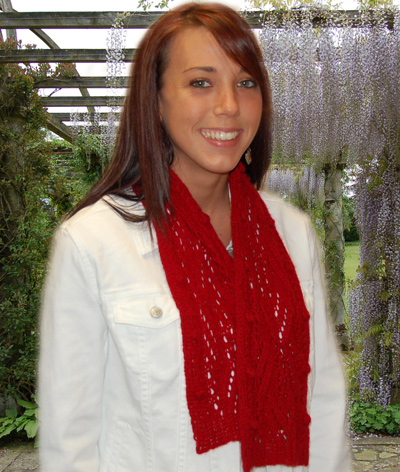 Ivy Brambles Hyacinth Cashmere Scarf Pattern Ivy Brambles Hyacinth Cashmere Scarf Pattern